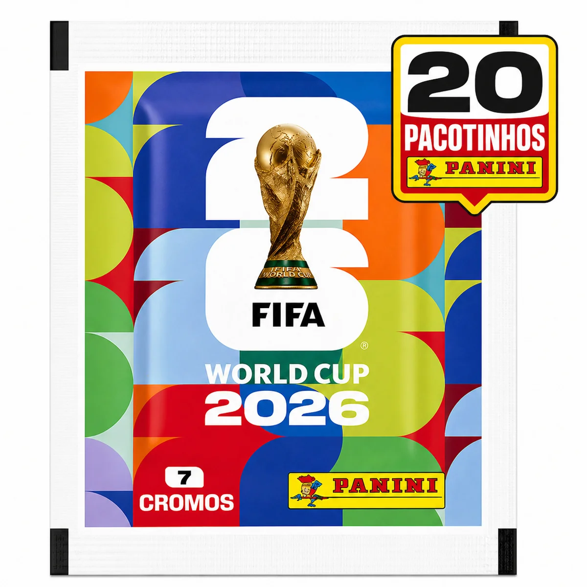 Pacote de figurinhas Panini Copa 2026